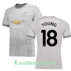 Camisolas de Futebol Manchester United YOUNG Equipamento 3ª 2017/18 Manga Curta