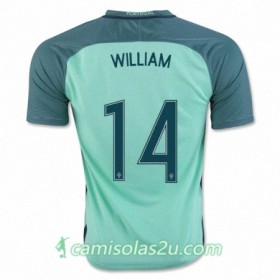 Camisolas de Futebol Portugal WILLIAM CARVALHO Equipamento Alternativa Euro 2016