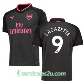 Camisolas de Futebol Arsenal LACAZETTE Equipamento 3ª 2017/18 Manga Curta