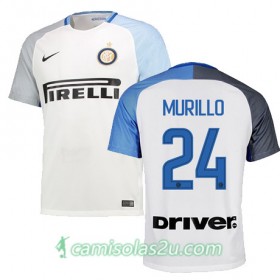 Camisolas de Futebol Inter de Milão MURILLO Equipamento Alternativa 2017/18 Manga Curta