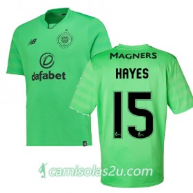 Camisolas de Futebol Celtic JONNY HAYES Equipamento 3ª 2017/18 Manga Curta