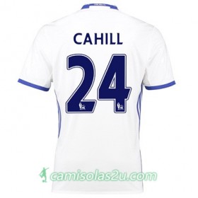 Camisolas de Futebol Chelsea CAHILL Equipamento 3ª 2017/18 Manga Curta