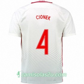 Camisolas de Futebol Polônia THIAGO CIONEK Equipamento Principal Euro 2016