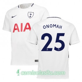 Camisolas de Futebol Tottenham Hotspur ONOMAH Equipamento Principal 2017/18 Manga Curta