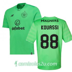 Camisolas de Futebol Celtic Eboue Kouassi Equipamento 3ª 2017/18 Manga Curta