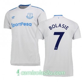 Camisolas de Futebol Everton BOLASIE Equipamento Alternativa 2017/18 Manga Curta