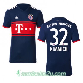 Camisolas de Futebol Bayern München KIMMICH Equipamento Alternativa 2017/18 Manga Curta