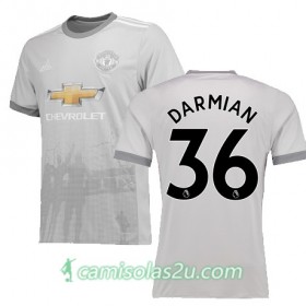 Camisolas de Futebol Manchester United DARMIAN Equipamento 3ª 2017/18 Manga Curta