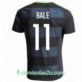 Camisolas de Futebol País de Gales GARETH BALE Equipamento Alternativa Euro 2016
