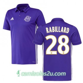 Camisolas de Futebol Olympique de Marseille ANTOINE RABILLARD Equipamento 3ª 2017/18 Manga Curta