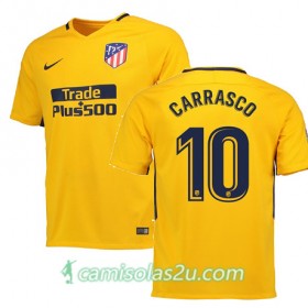 Camisolas de Futebol Atlético Madrid CARRASCO Equipamento Alternativa 2017/18 Manga Curta