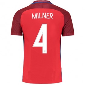 Camisolas de Futebol Inglaterra MILNER Equipamento Alternativa Euro 2016