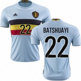 Camisolas de Futebol Bélgica MICHY BATSHUAYI Equipamento Alternativa Euro 2016