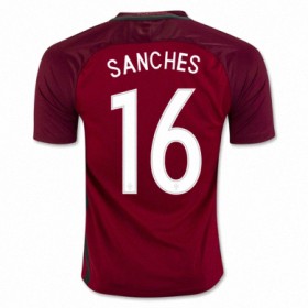 Camisolas de Futebol Portugal RENATO SANCHES Equipamento Principal Euro 2016