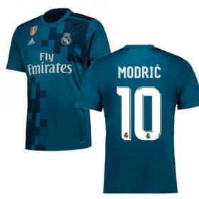 Camisolas de Futebol Real Madrid MODRIC Equipamento 3ª 2017/18 Manga Curta