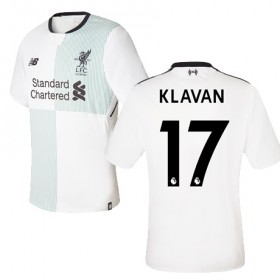 Camisolas de Futebol Liverpool KLAVAN Equipamento Alternativa 2017/18 Manga Curta