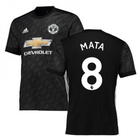 Camisolas de Futebol Manchester United MATA Equipamento Alternativa 2017/18 Manga Curta