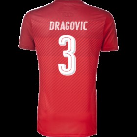 Camisolas de Futebol Áustria DRAGOVIC Equipamento Principal Euro 2016