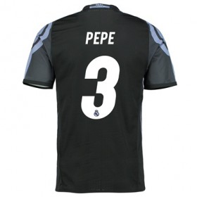 Camisolas de Futebol Real Madrid PEPE Equipamento 3ª 2017/18 Manga Curta