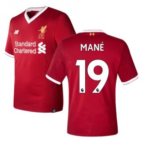Camisolas de Futebol Liverpool MANE Equipamento Principal 2017/18 Manga Curta