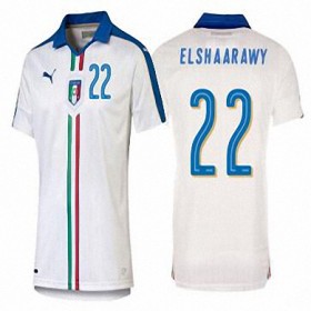 Camisolas de Futebol Itália STEPHAN EL SHAARAWY Equipamento Alternativa Euro 2016