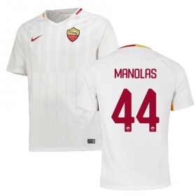 Camisolas de Futebol AS Roma MANOLAS Equipamento Alternativa 2017/18 Manga Curta
