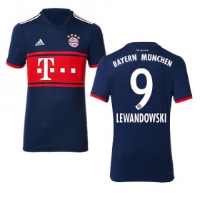Camisolas de Futebol Bayern München LEWANDOWSKI Equipamento Alternativa 2017/18 Manga Curta