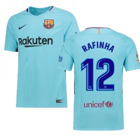 Camisolas de Futebol Barcelona RAFINHA Equipamento Alternativa 2017/18 Manga Curta