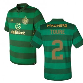 Camisolas de Futebol Celtic KOLO TOURE Equipamento Alternativa 2017/18 Manga Curta