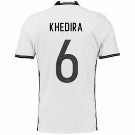 Camisolas de Futebol Alemanha SAMI KHEDIRA Equipamento Principal Euro 2016