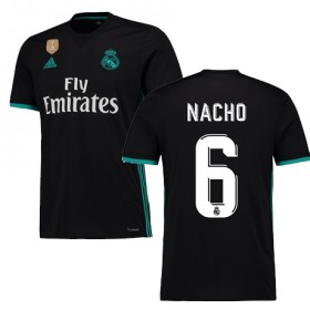 Camisolas de Futebol Real Madrid NACHO Equipamento Alternativa 2017/18 Manga Curta