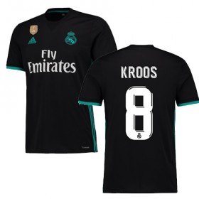 Camisolas de Futebol Real Madrid KROOS Equipamento Alternativa 2017/18 Manga Curta