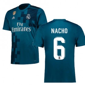 Camisolas de Futebol Real Madrid NACHO Equipamento 3ª 2017/18 Manga Curta