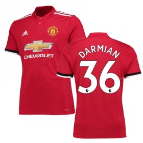 Camisolas de Futebol Manchester United DARMIAN Equipamento Principal 2017/18 Manga Curta