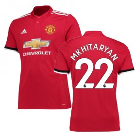 Camisolas de Futebol Manchester United MKHITARYAN Equipamento Principal 2017/18 Manga Curta