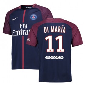 Camisolas de Futebol Paris Saint-Germain ANGEL DI MARIA Equipamento Principal 2017/18 Manga Curta