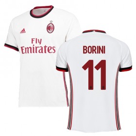 Camisolas de Futebol AC Milan BORINI Equipamento Alternativa 2017/18 Manga Curta