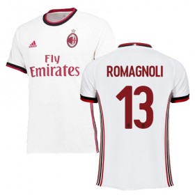 Camisolas de Futebol AC Milan ROMAGNOLI Equipamento Alternativa 2017/18 Manga Curta