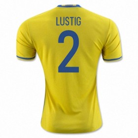 Camisolas de Futebol Suécia MIKAEL LUSTIG Equipamento Principal Euro 2016