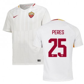 Camisolas de Futebol AS Roma PERES Equipamento Alternativa 2017/18 Manga Curta