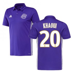 Camisolas de Futebol Olympique de Marseille SAIF EDDINE KHAOUI Equipamento 3ª 2017/18 Manga Curta