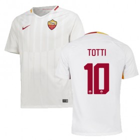 Camisolas de Futebol AS Roma TOTTI Equipamento Alternativa 2017/18 Manga Curta
