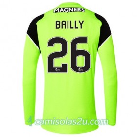 Camisolas de Futebol Celtic LOGAN BAILLY Equipamento Principal 2017/18 Manga Comprida