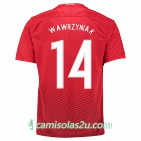 Camisolas de Futebol Polônia JAKUB WAWRZYNIAK Equipamento Alternativa Euro 2016