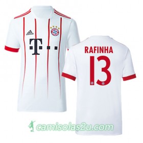 Camisolas de Futebol Bayern München RAFINHA Equipamento 3ª 2017/18 Manga Curta