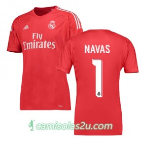 Camisolas de Futebol Real Madrid NAVAS Equipamento Alternativa 2017/18 Manga Curta
