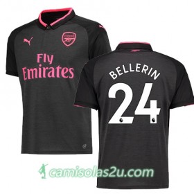 Camisolas de Futebol Arsenal BELLERIN Equipamento 3ª 2017/18 Manga Curta