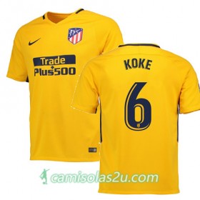 Camisolas de Futebol Atlético Madrid KOKE Equipamento Alternativa 2017/18 Manga Curta