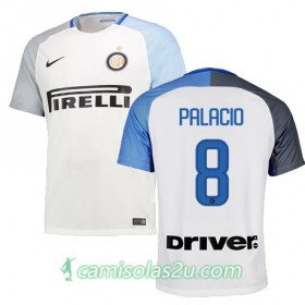 Camisolas de Futebol Inter de Milão PALACIO Equipamento Alternativa 2017/18 Manga Curta
