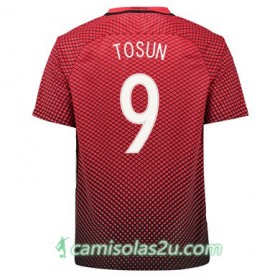 Camisolas de Futebol Turquia CENK TOSUN Equipamento Principal Euro 2016